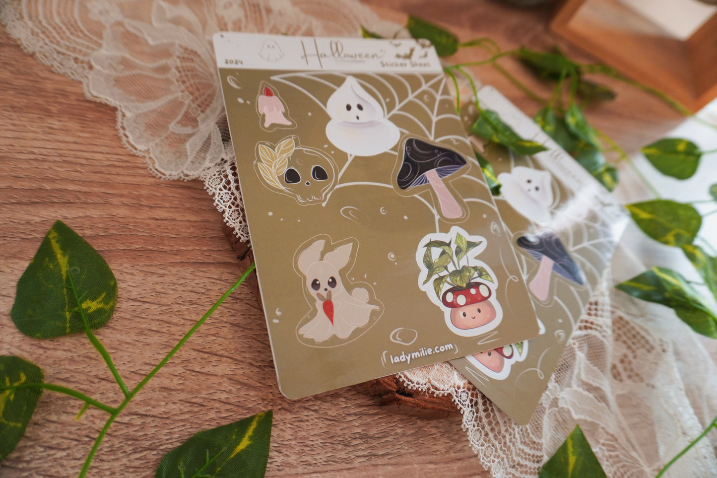 Planche sticker Halloween 2024