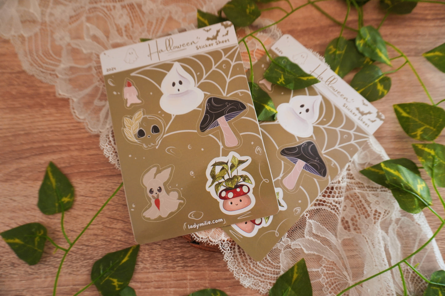 Planche sticker Halloween 2024