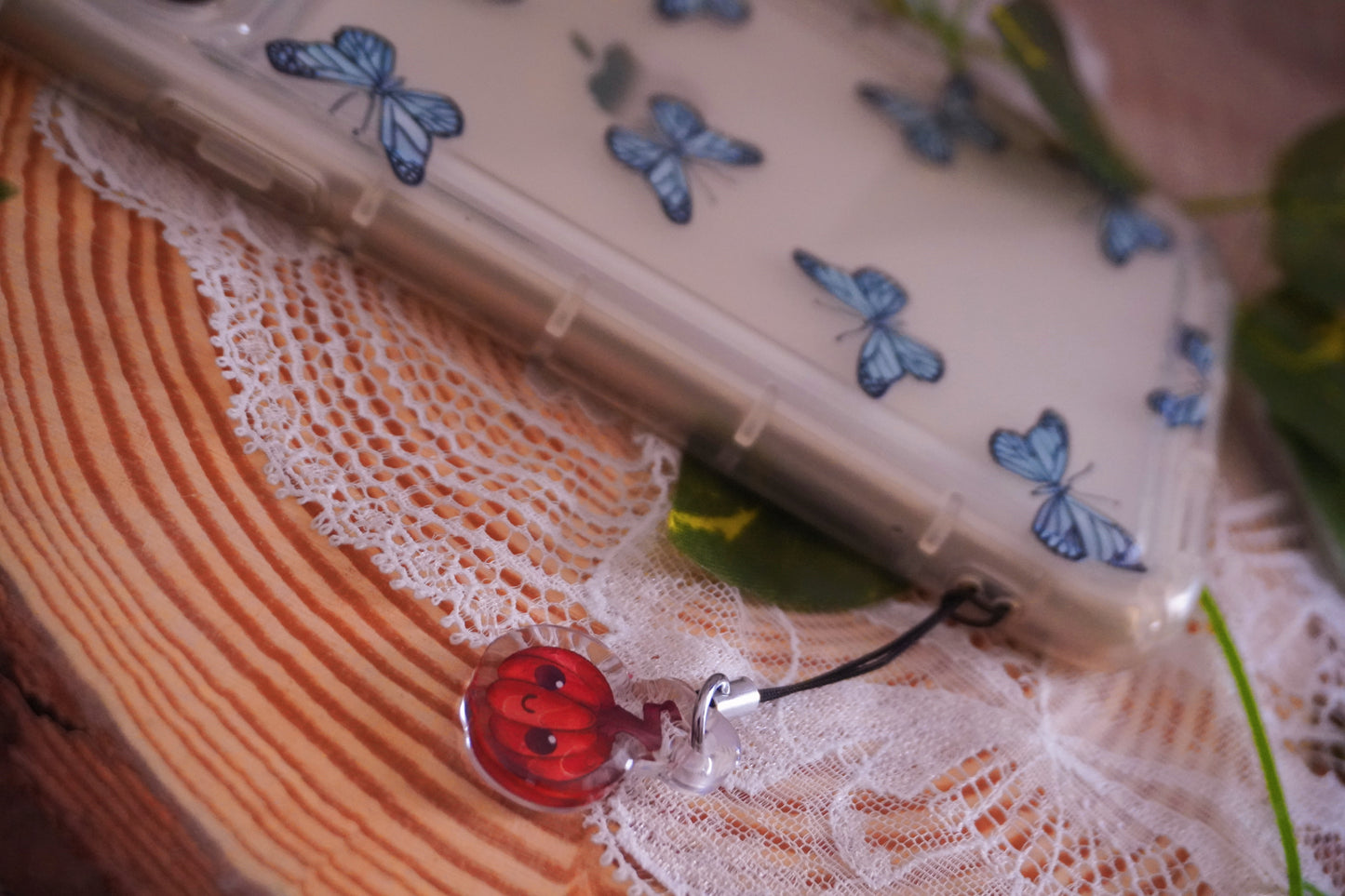 Phone Charm Citrouille