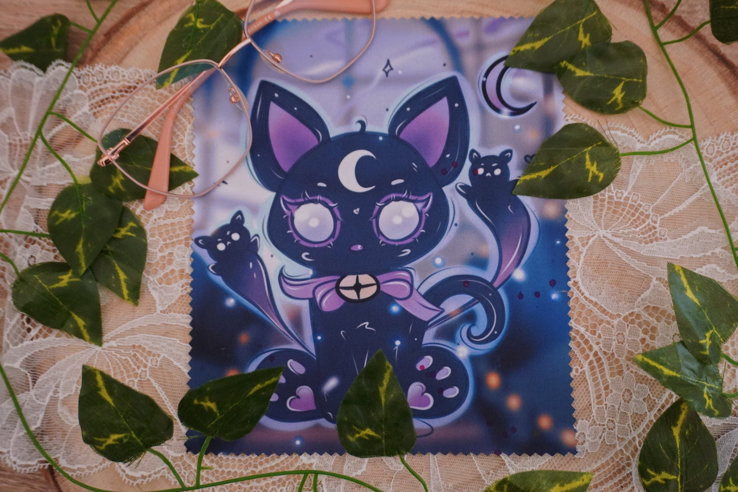 Lingette Microfibre Cat Moon