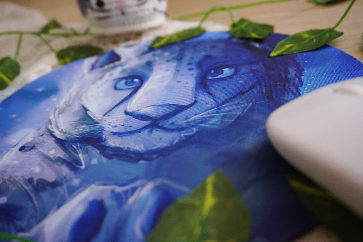 Tapis de souris Panthère des Neiges